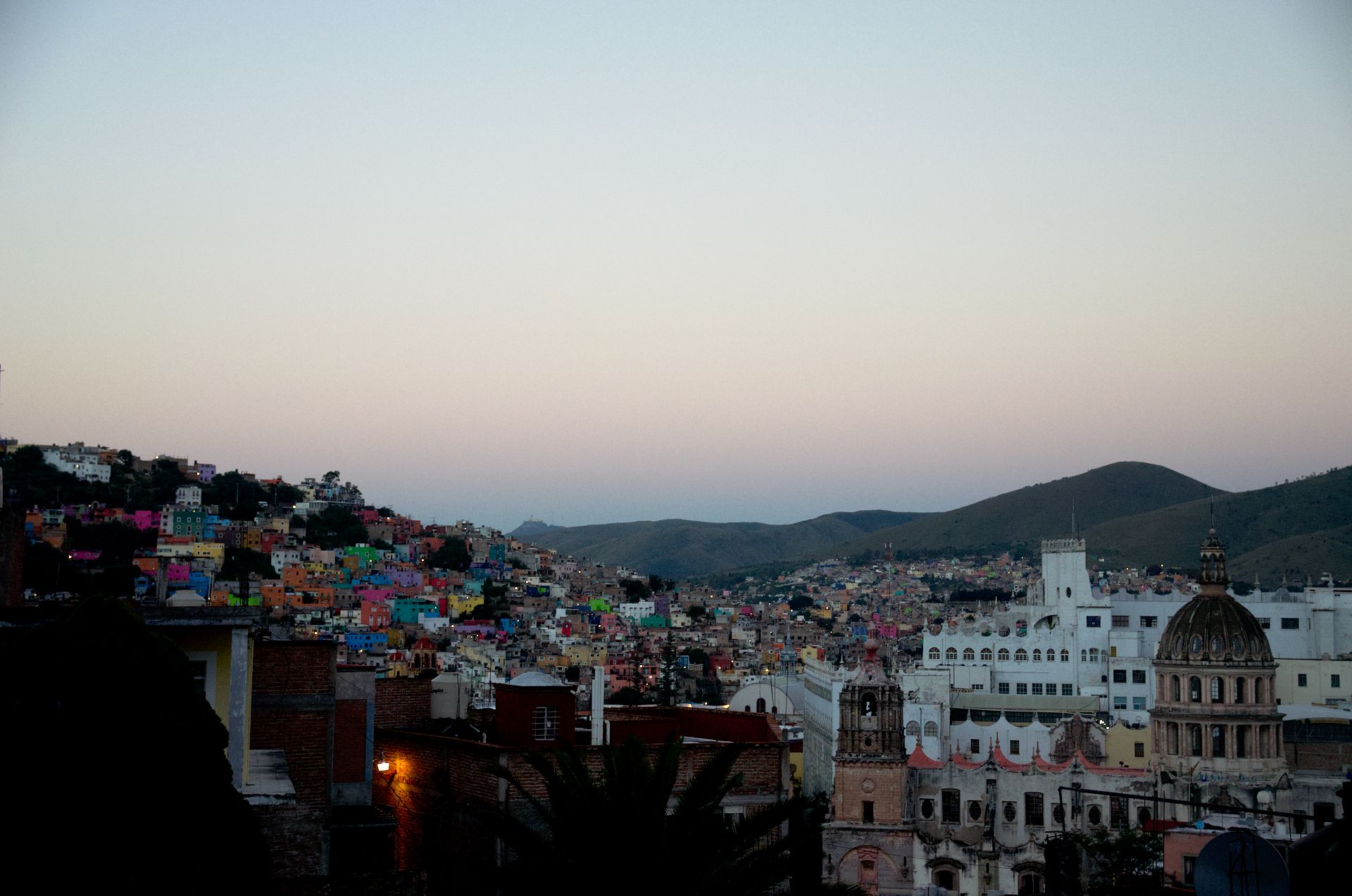 Wunderschöne Farbenpracht in Guanajuato