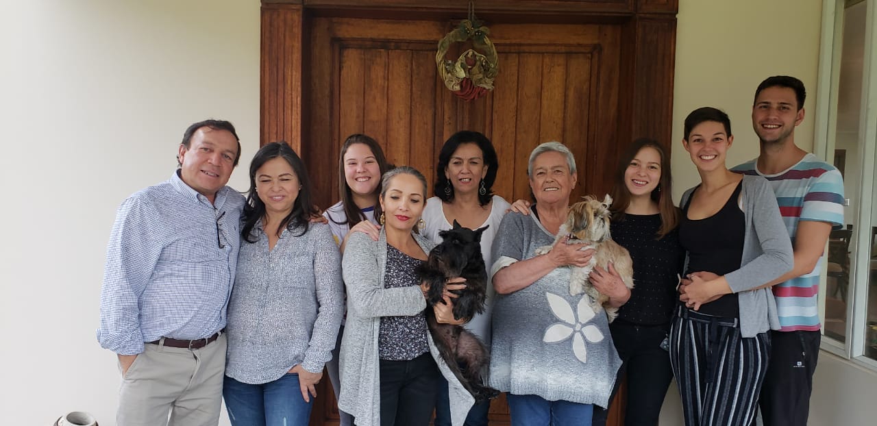 Riobamba: Familie und ein Vulkan
