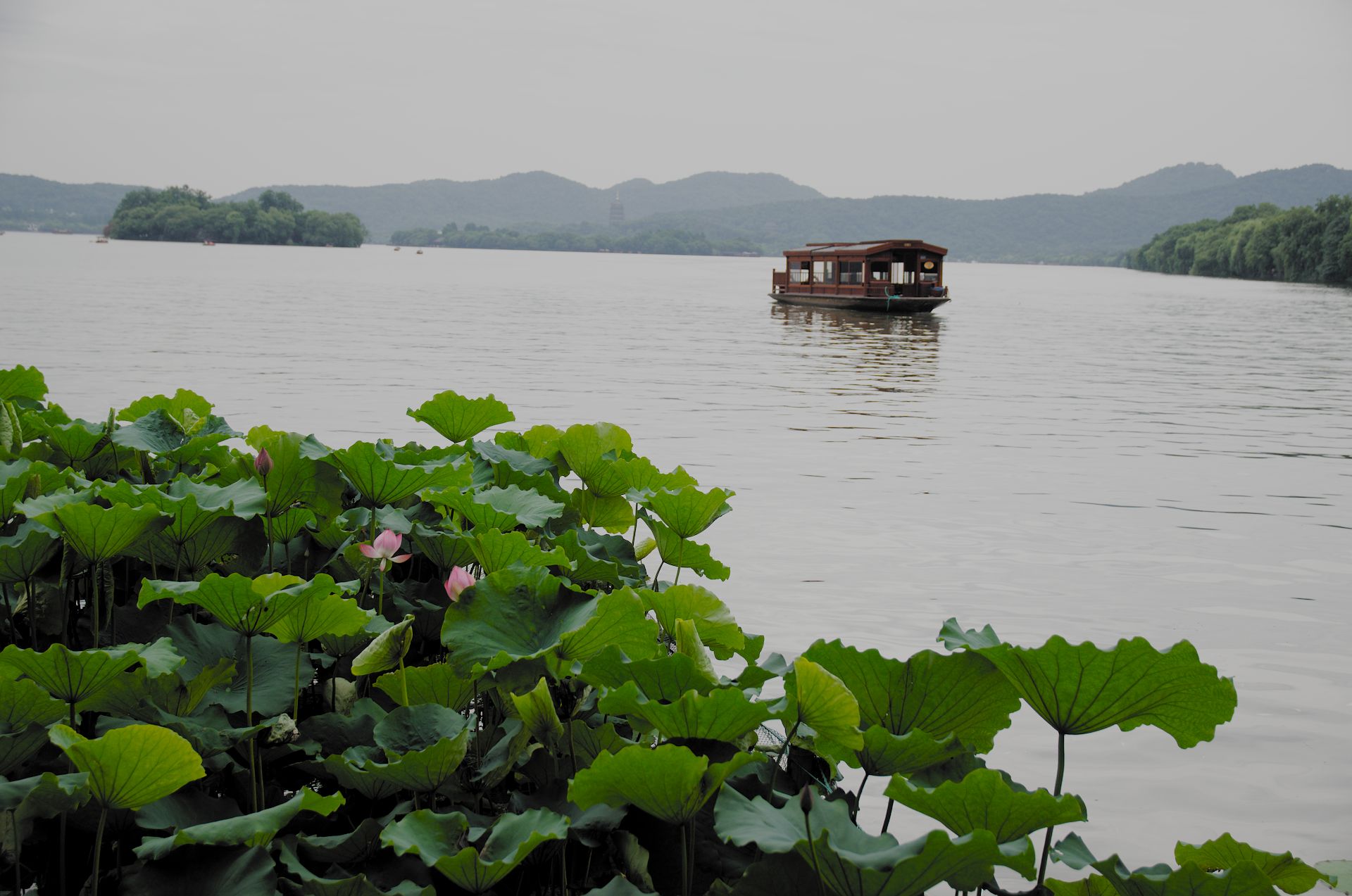 El Lago del Oeste de Hangzhou