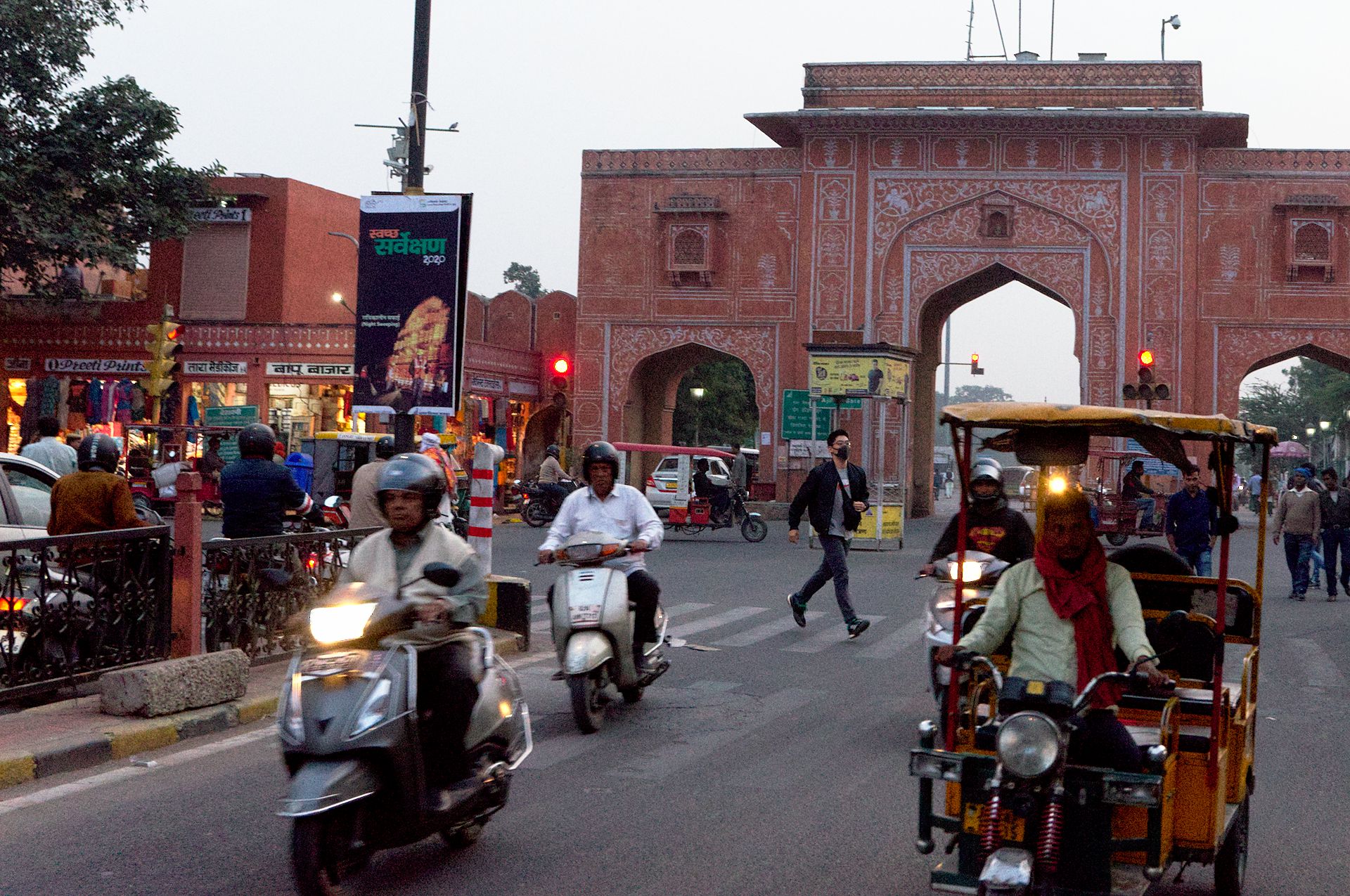 Die pinke Stadt Jaipur